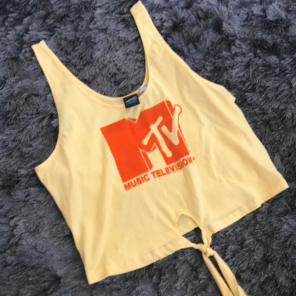 Yellow ASOS MTV Tank - EUC